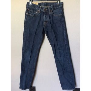 Hollister Low Rise Skinny Jeans - Dark Wash